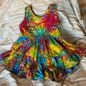 Boutique tie dye cotton tank